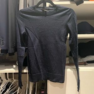 Banana republic XS navy blue merino wool sweater